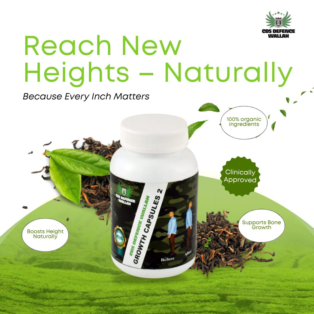 Grow Height Capsule – Naturally Boost Your Height & Confidence