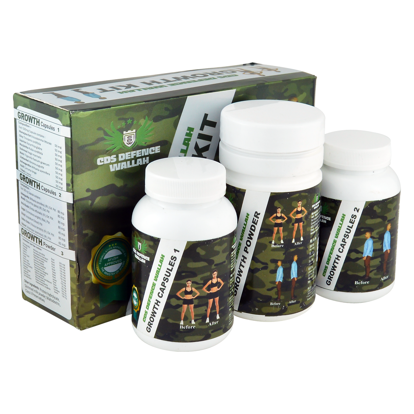 Grow Height Capsule – Naturally Boost Your Height & Confidence