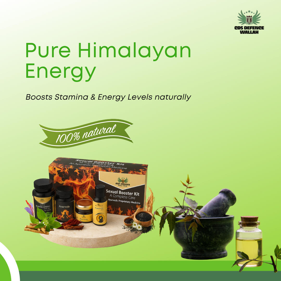 Ultimate Sexual Booster Kit (Ayurvedic Strength & Energy Combo)