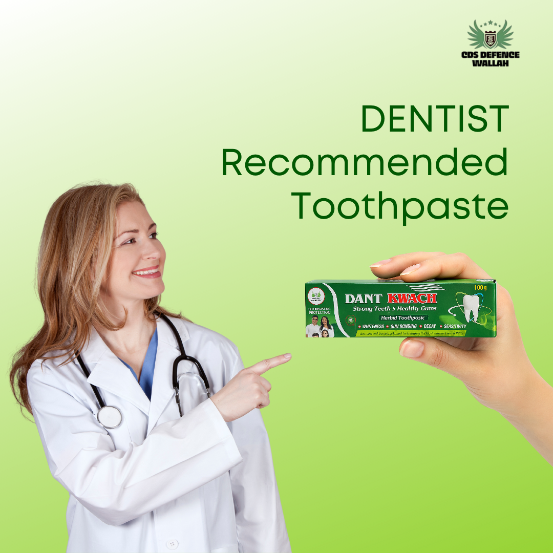 CDS Defence Toothpaste Combo – 2 Toothpastes + 1 Brush