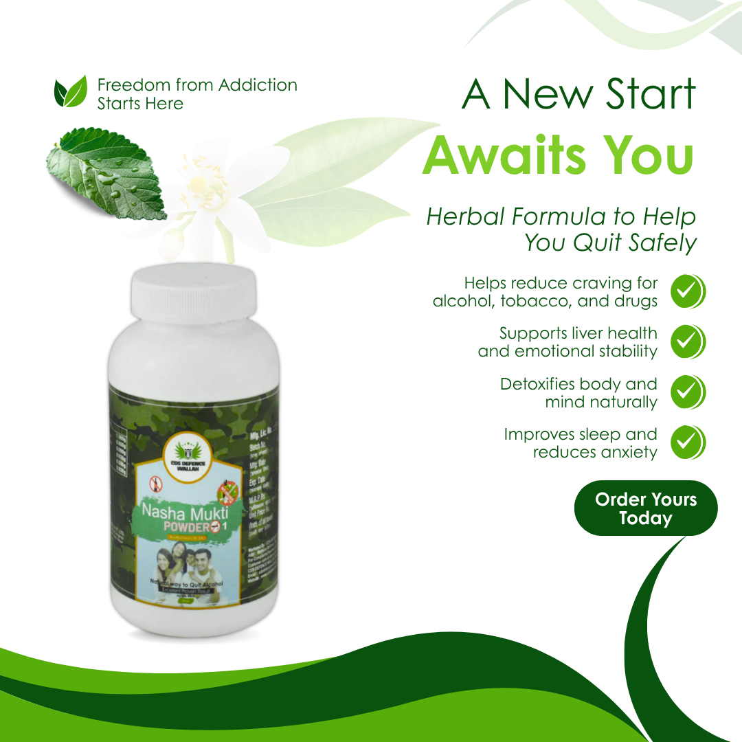 Nasha Mukti Kit – Ayurvedic De-addiction & Recovery Support