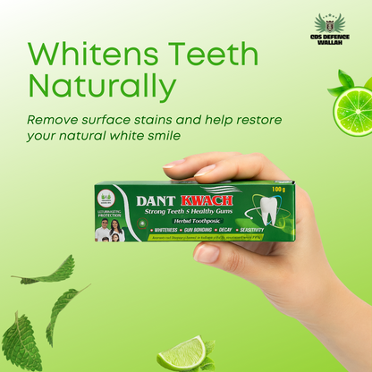 CDS Defence Toothpaste Combo – 2 Toothpastes + 1 Brush